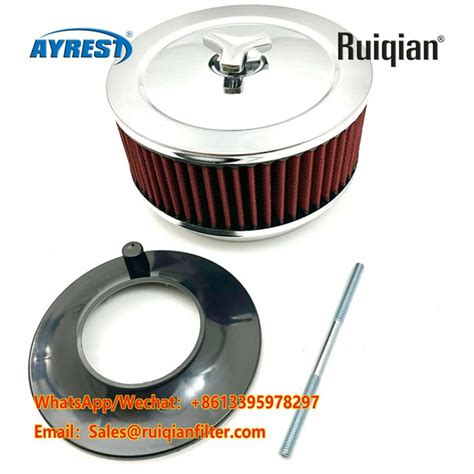 fabricated aluminum air cleaner|2 barrel air cleaner assembly.